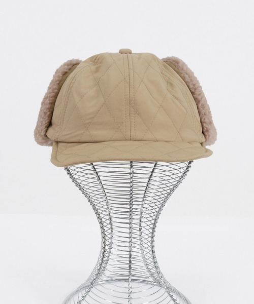 CAMBIO キャップ 帽子 mko12134-Quilting Flap Cap フラップ