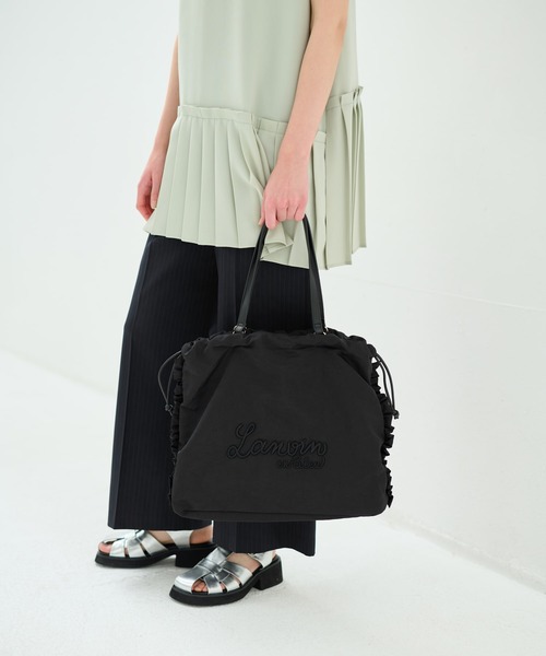 【値下げ】LANVINトートバッグ ショルダーバッグ ランバン オン ブルー LANVIN en Bleu グラシリィ