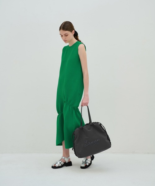 LANVIN en Bleu トートバッグ ナイロンドロストトートバッグ