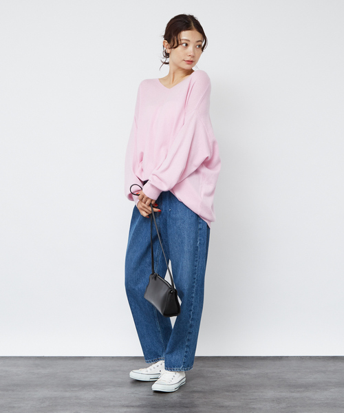 Rouge vif（ルージュ ヴィフ） ニット セーター オーバーサイズウール