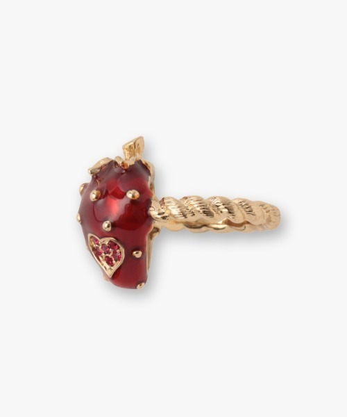 国内配送☆ANNA SUI☆ハートモチーフ リング ギフトにも◎
