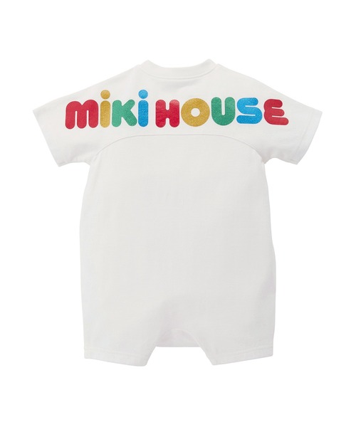 MIKI HOUSE（ミキハウス） ベビー服 ロンパース ラメプリント バック
