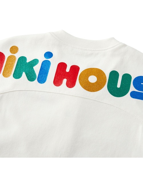 MIKI HOUSE（ミキハウス） ベビー服 ロンパース ラメプリント バック