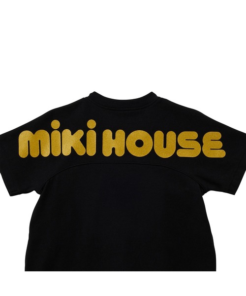 MIKI HOUSE（ミキハウス） ベビー服 ロンパース ラメプリント バック