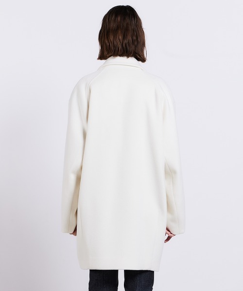 Sov. コート チェスターコート ウールダブルロングジャケット