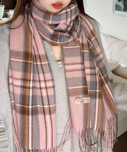 frunco マフラー ストール 「ZOZO限定」チェックマフラー レディース