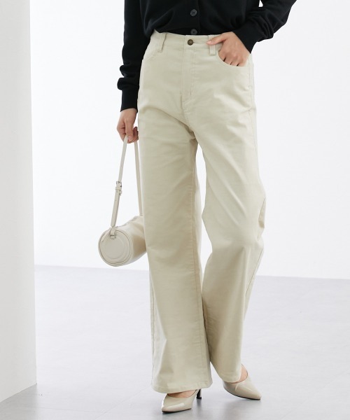 Spick &Span ガーメントダイコーデュロイパンツ （サイズ38）