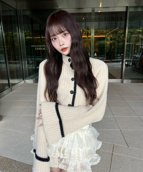 ニット セーター :SOLA スタンドアンサンブルニット「sw_718」 レディース