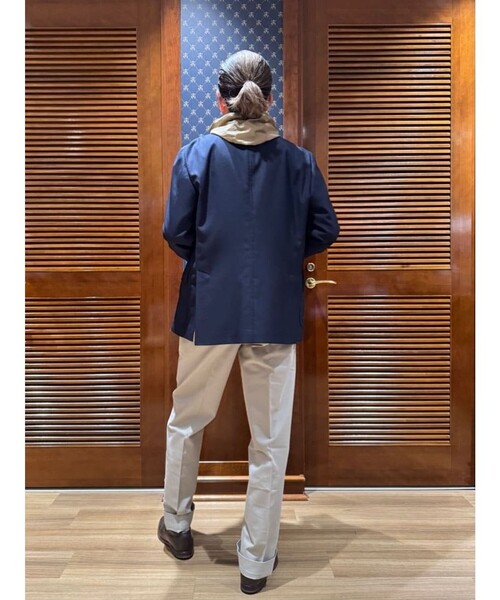 【実寸2XL】BROOKS BROTHERS テーラードジャケット ネイビー無地 BROOKS BROTHERS ジャケット テーラードジャケット オンライン