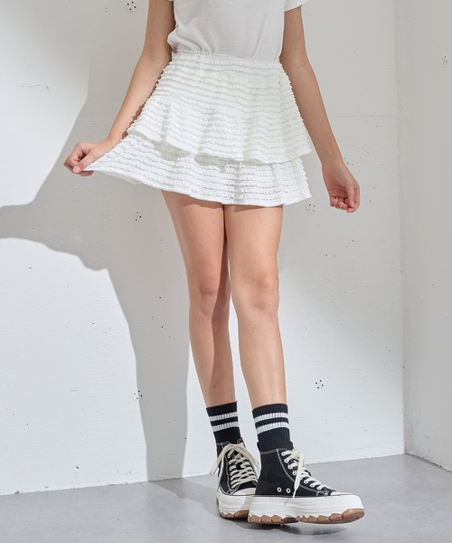【DOLCE&GABBANA】レース ミニスカート by muni:r スカート レースカンカンミニスカート : ZOZOTOWN