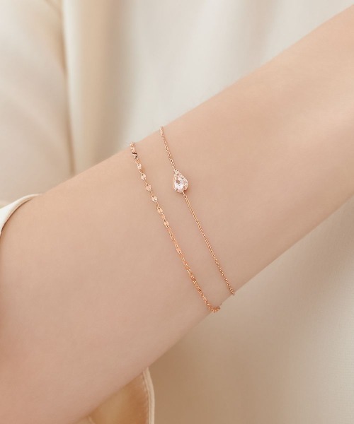 【4℃】【SAKURA Collection】 シルバー ブレスレット 4℃ ブレスレット 「SAKURA Collection」シルバー レディース