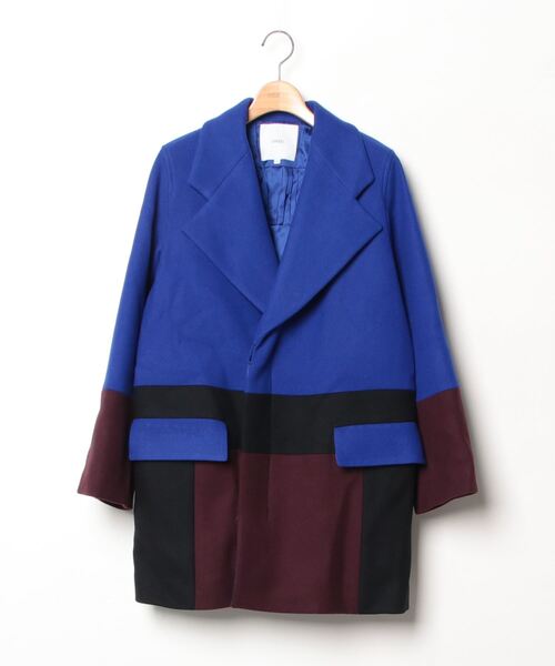 UN3D.（アンスリード） チェスターコート 36 ブルー レディース