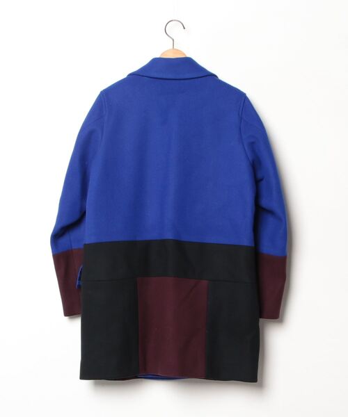 UN3D.（アンスリード） チェスターコート 36 ブルー レディース