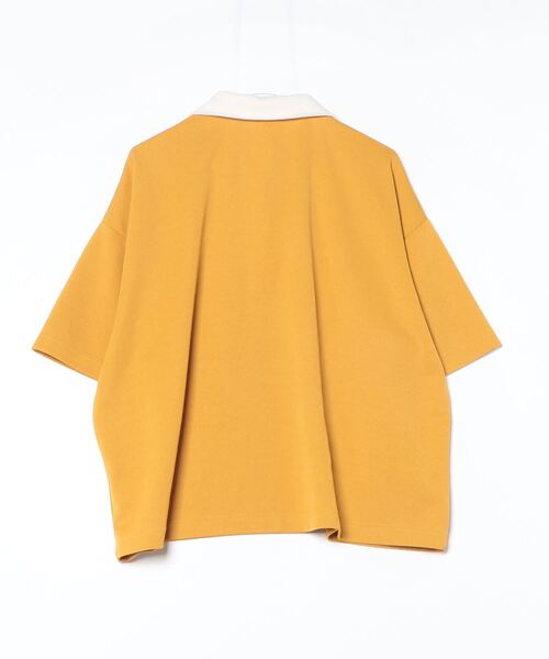 新品未使用　JohnSmedley 半袖ポロシャツ　オレンジ　S Casper John 「Casper John」 半袖ポロシャツ S オレンジ メンズ
