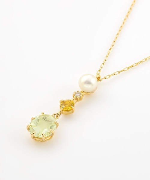 4℃ ネックレス 「MIMOSA Collection」K10イエローゴールド