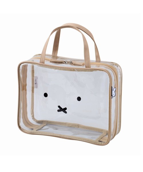 Miffy（ミッフィー） ポーチ クリアポーチセット ベージュフェイス