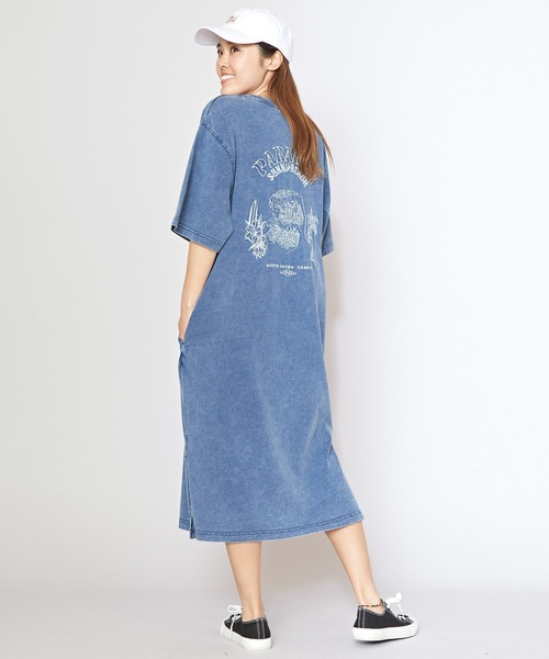 Kahiko（カヒコ） ワンピース 「Kahiko」SURF＆Palms ユーイングT