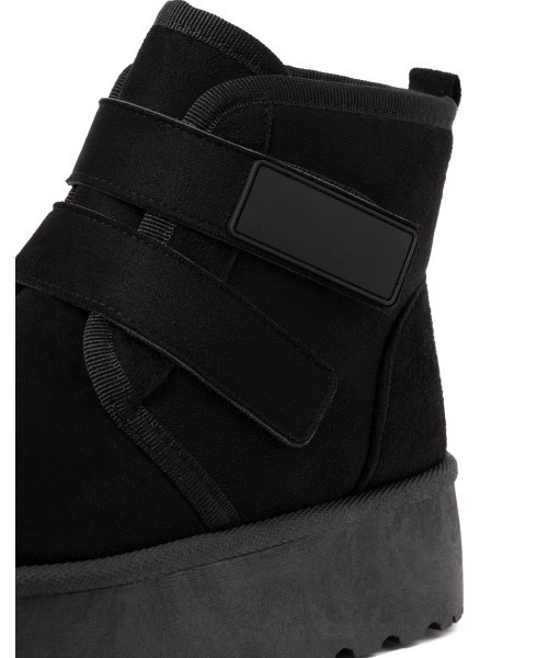 「R&E」 ムートンブーツ M ベージュ系その他 レディース_画像6