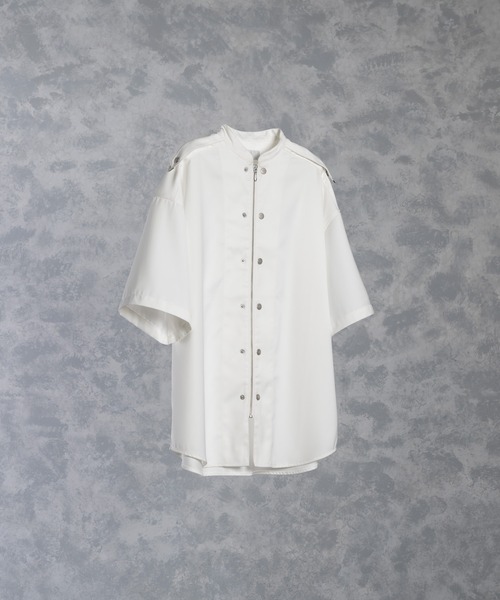 ADRER 「ADRER」 半袖シャツ MEDIUM ブラック メンズ : ZOZOTOWN