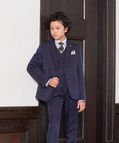 CHOPIN」 「KIDS」パンツスーツ 140 ネイビー キッズ