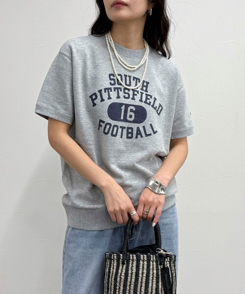 Champion tシャツ 「Champion/チャンピオン」プリント入り裏毛
