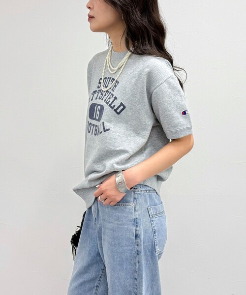 Champion tシャツ 「Champion/チャンピオン」プリント入り裏毛