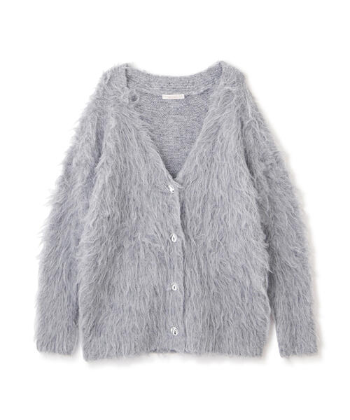 「PROPORTION BODY DRESSING」 ニットカーディガン MEDIUM オフホワイト レディース_画像2