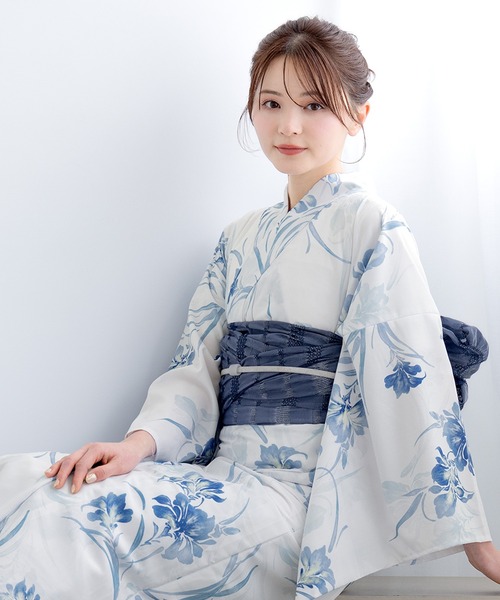 SOUBIEN（創美苑） 浴衣 「floro by SOUBIEN」浴衣2点セット（浴衣＋