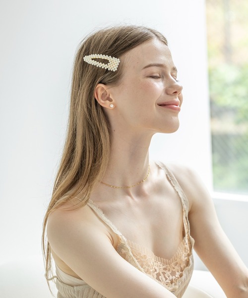 Merry Gem（メリージェム） ヘアクリップ 「Merry Gem」パールヘア