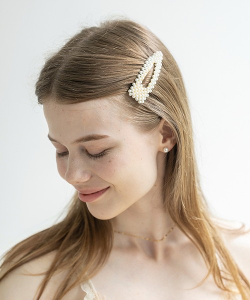 Merry Gem（メリージェム） ヘアクリップ 「Merry Gem」パールヘア