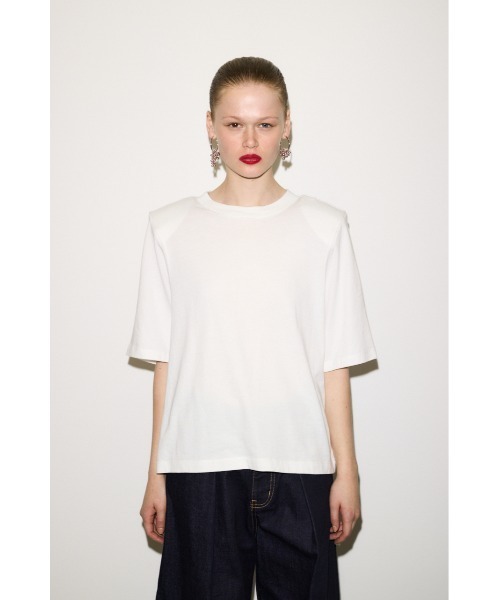 heve ホワイト パフスリーブ Tシャツ 半袖 heve ホワイト パフスリーブ Tシャツ 半袖 - メルカリ