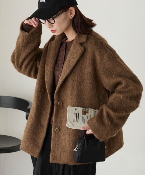 kapitalメルトンジャケット0 BONLECILL（ボンルシール） ジャケット テーラードジャケット シャギー