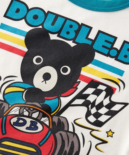 『DBレーシング』半袖Ｔシャツ　90cm 新品タグ付き　ダブルビー wb tシャツ 「DBレーシング」半袖Tシャツ キッズ 子供服 男の子