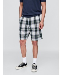GAP パンツ Gap × Malbon 9.5インチ プリーツ バギーショート
