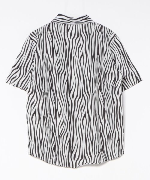 RILY ゼブラ柄シャツ　Sサイズ Sakka シャツ ゼブラ柄シャツ メンズ レディース : ZOZOTOWN
