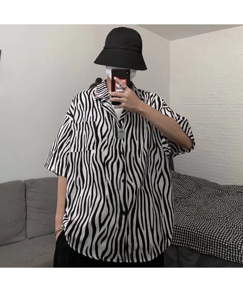 トクコ　ゼブラ柄オーバーサイズカットソー ゼブラ柄 TEE（Tシャツ/カットソー）｜ICB（アイシービー）の