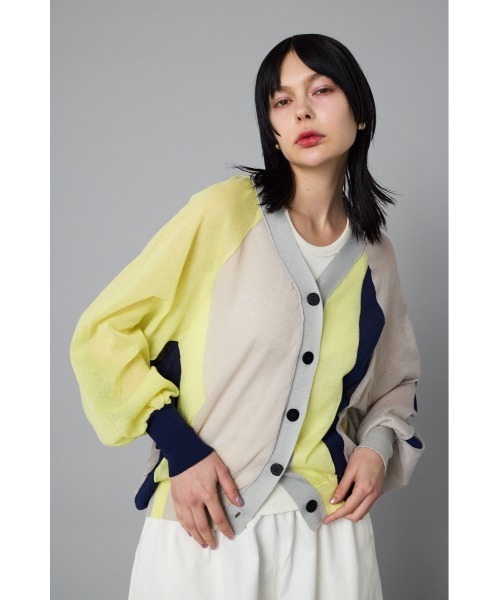 「HeRIN.CYE」 ニットカーディガン FREE グレー系その他 レディース