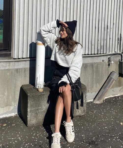 「FIG&VIPER」 長袖ニット FREE ホワイト レディース_画像8