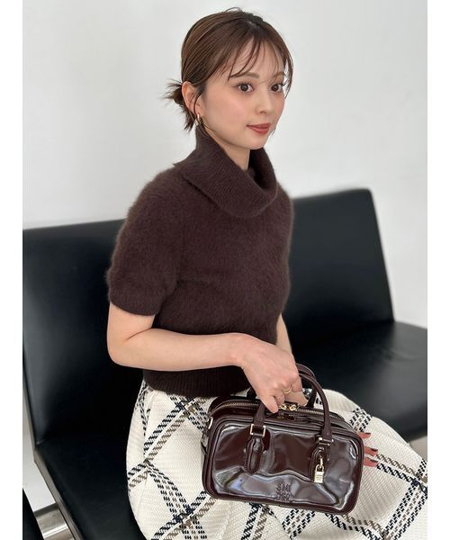 SNIDEL（スナイデル） ニット セーター フォックスファータートルプル