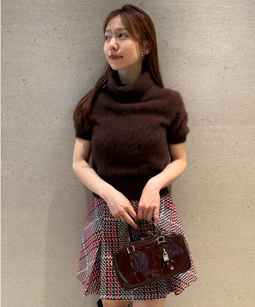 SNIDEL（スナイデル） ニット セーター フォックスファータートルプル