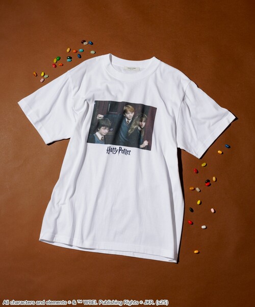 tシャツ 「Harry Potter」 フレンズ フォトTシャツ/ハリーポッター レディース