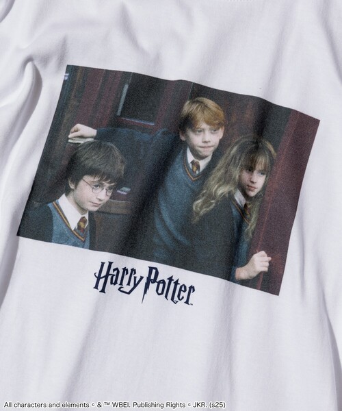tシャツ 「Harry Potter」 フレンズ フォトTシャツ/ハリーポッター レディース FREAK'S STORE tシャツ 「Harry Potter」 フレンズ フォトT