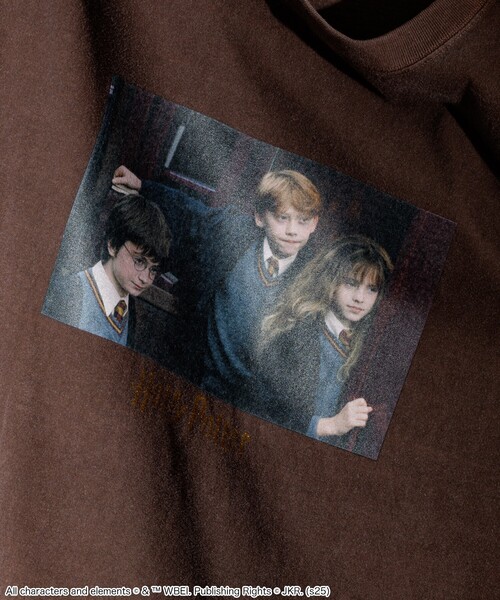 tシャツ 「Harry Potter」 フレンズ フォトTシャツ/ハリーポッター レディース FREAK'S STORE tシャツ 「Harry Potter」 フレンズ フォトT