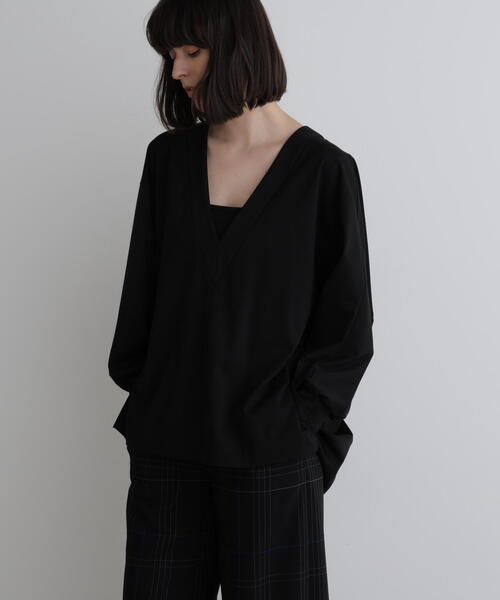 tシャツ コンパクトポンチカットソー レディース