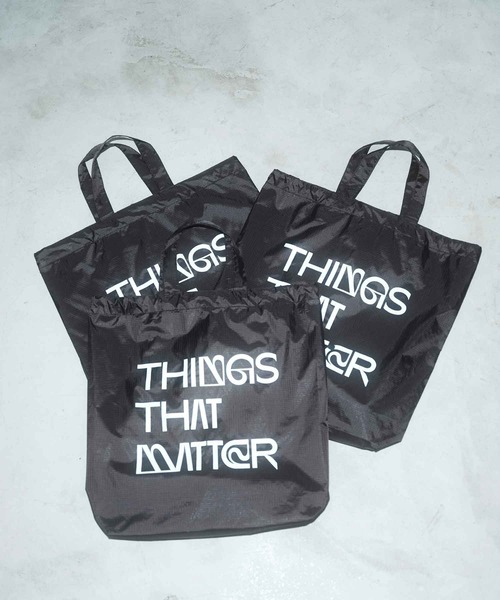 THINGS THAT MATTER（シングス ザット マター） エコバッグ TTM