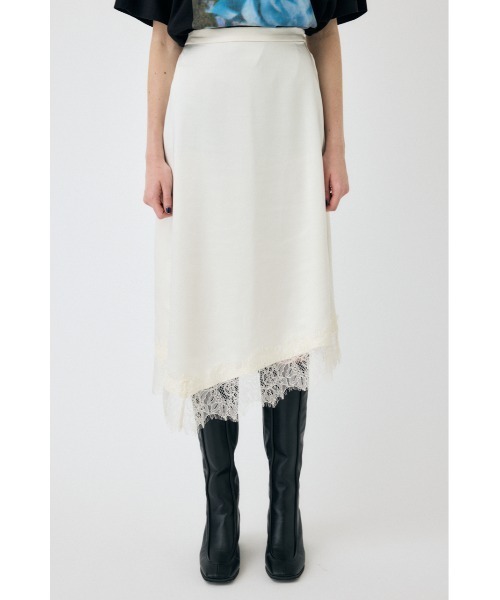 MOUSSY スカート LACE TRIM SLIP : ZOZOTOWN Yahoo!店 - 通販