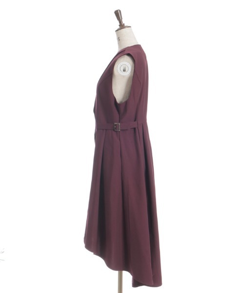 axes femme ベスト ジレ フィッシュテールロングジレ レディース
