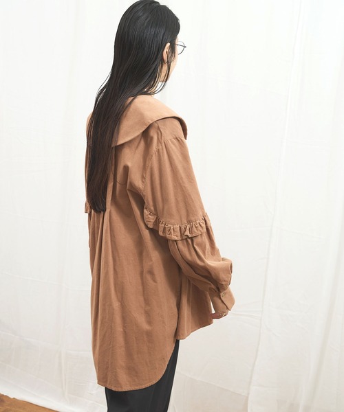 fig London（フィグロンドン） ブラウス シャツ shirt corl blouse