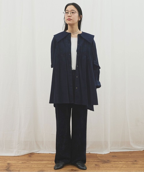 fig London（フィグロンドン） ブラウス シャツ shirt corl blouse