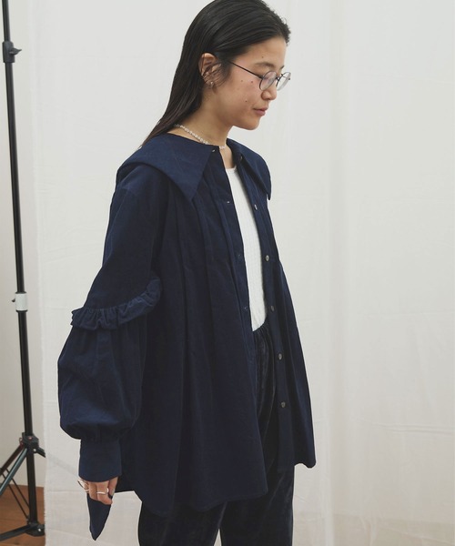 【mn】fig Londonトップス2点 fig London（フィグロンドン） ブラウス シャツ shirt corl blouse